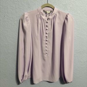 Trina Turk Surf Walk Top In Lavender